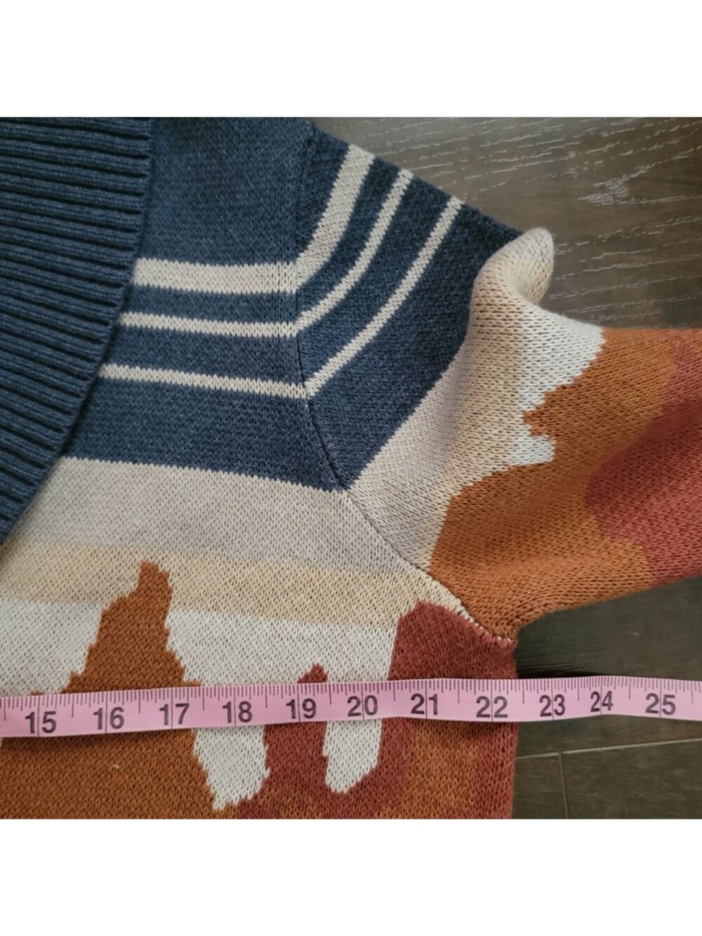 Pendleton Western Scenic Cardigan Horse Heritage Knit Cowboy Country Womens L - Picture 4 of 7